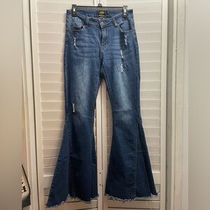 L&B Mid Rise Flare Jeans